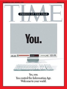 Time Magazine :   Personne de l'année (17/12/2006)
