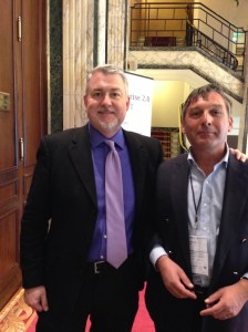 Dion Hinchcliffe et Claude Super