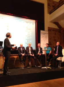 Panel on stage E20 - 2013