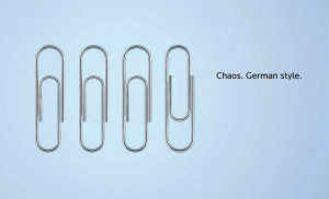 Chaos. German style.